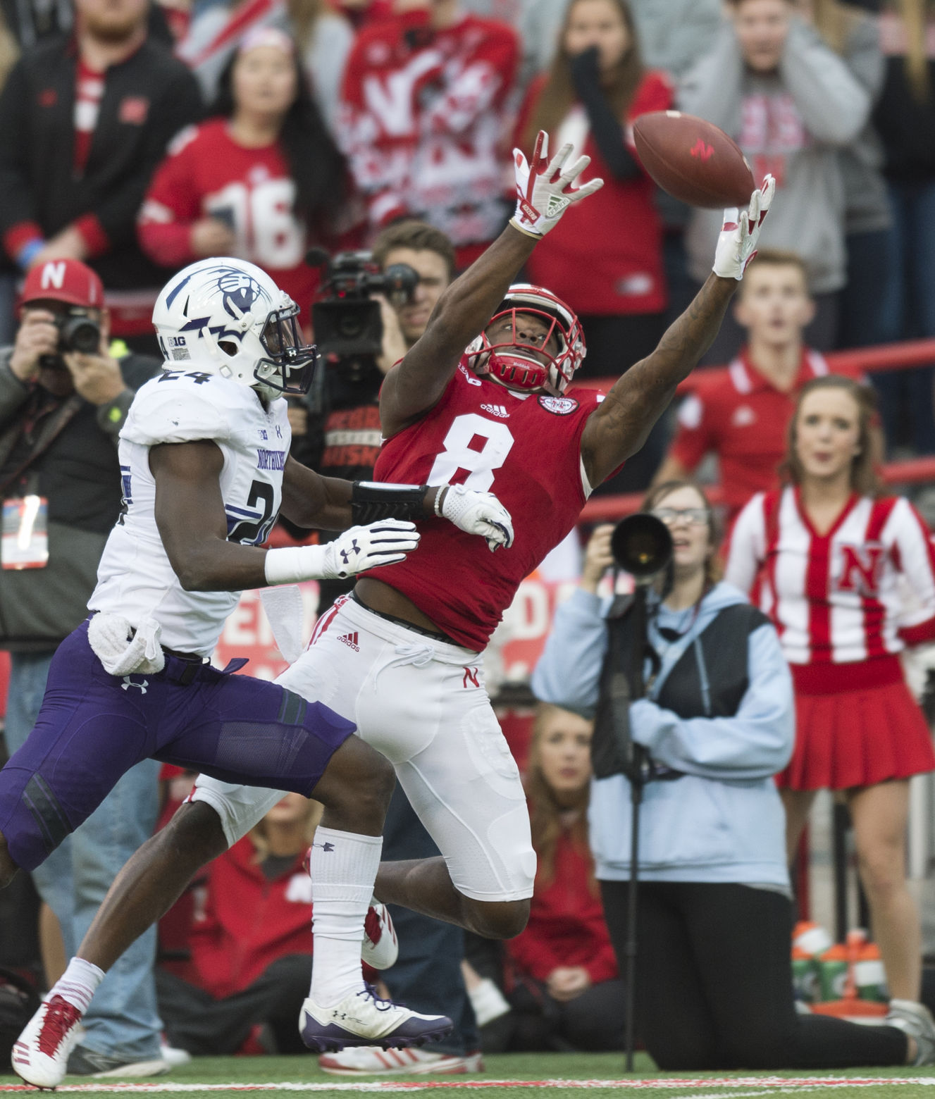 Northwestern vs. Nebraska, 11/4/17